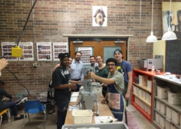 Delivery of the pugmill